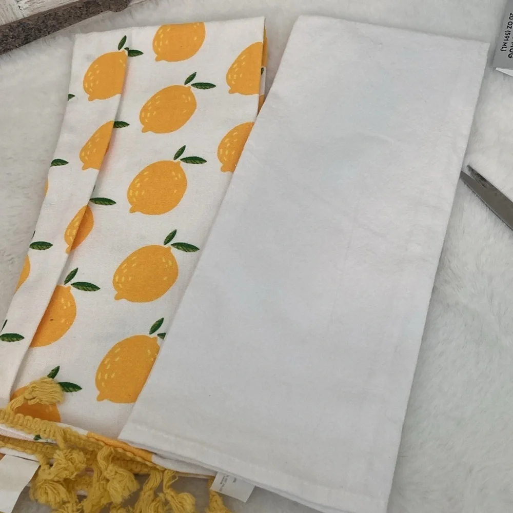 Target BP Squeeze The Day Lemon Kitchen Towels